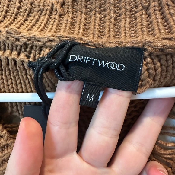 NWT Driftwood Brown Knit Cardigan Sweater - Picture 8 of 8